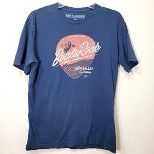 BottleRock Napa Valley 2022 Tee T-Shirt Metallica Pink Luke Combs Small Concert